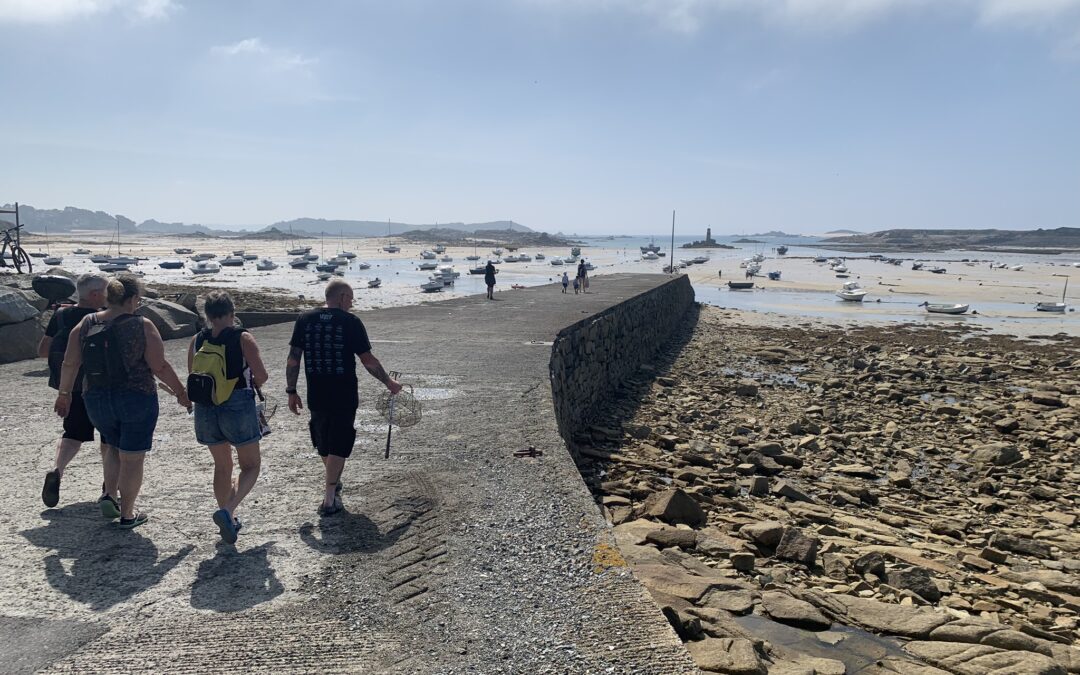 Sensibilisation des pêcheurs à pied à l’Île Grande