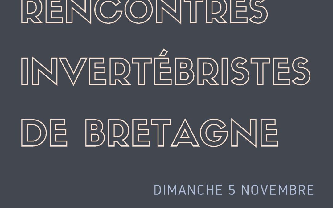 Rencontres invertébristes de Bretagne