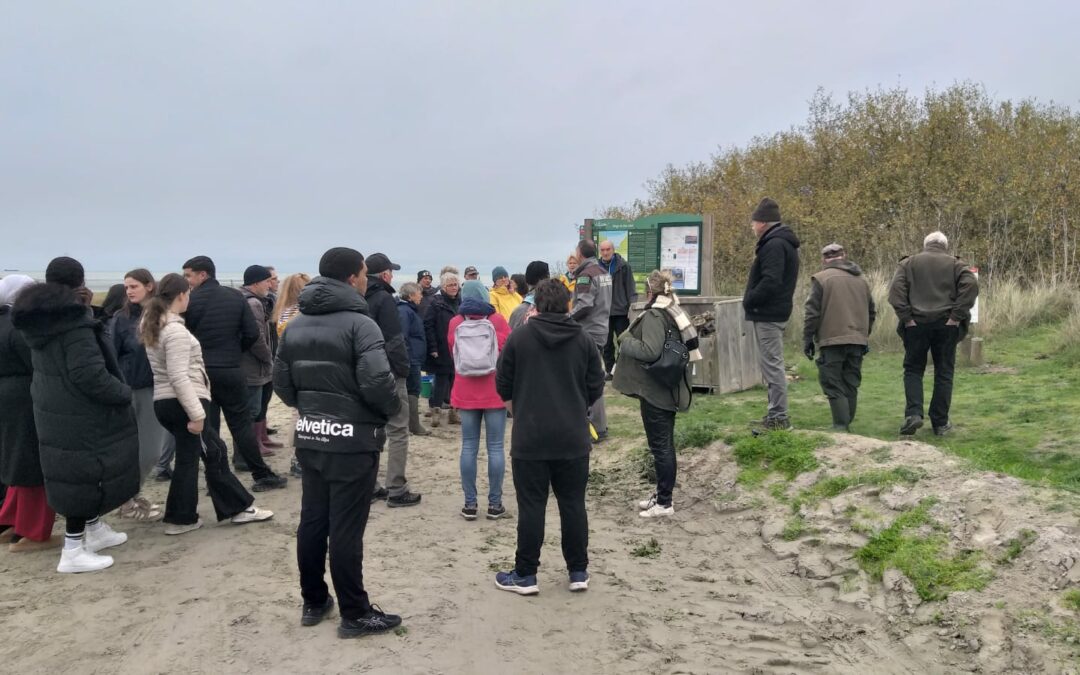 Bilan du nettoyage de plages sur la Réserve naturelle nationale de la baie de Saint-Brieuc